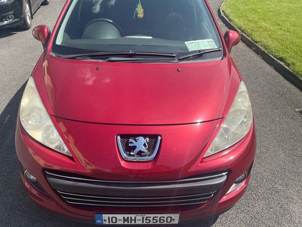 Peugeot 207 Hatchback, Diesel, 2010, Red