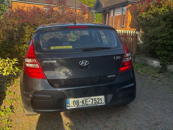 Hyundai i30 Hatchback, Diesel, 2008, Black