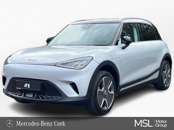 Smart #1 Crossover, Electric, 2025, Silver