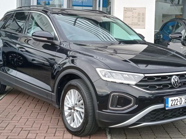 Volkswagen T-Roc SUV, Petrol, 2022, Black