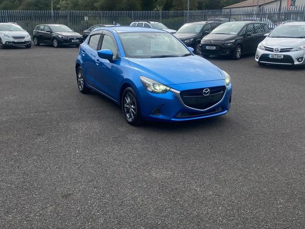 Mazda Demio Hatchback, Petrol, 2017, Blue