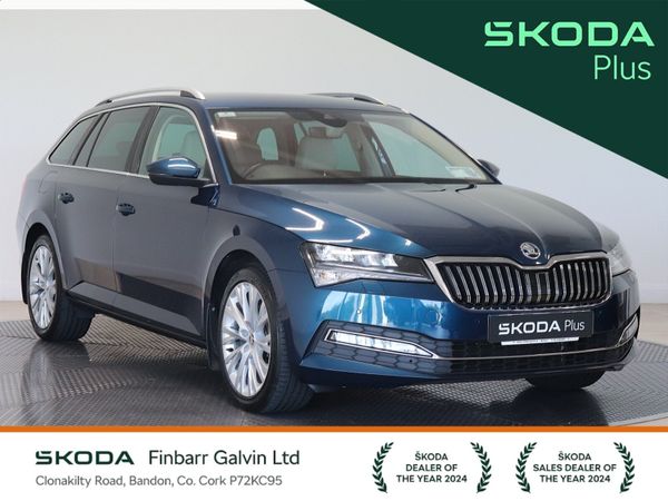 Skoda Superb Estate, Diesel, 2022, Blue