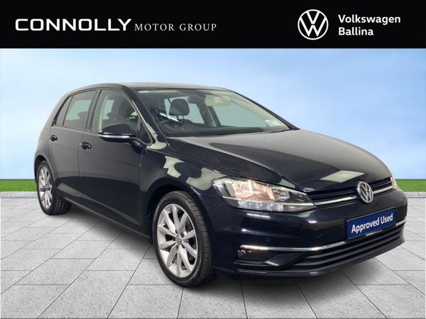 Volkswagen Golf Hatchback, Diesel, 2019, Black