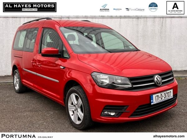 Volkswagen Caddy Maxi Life MPV, Diesel, 2017, Red