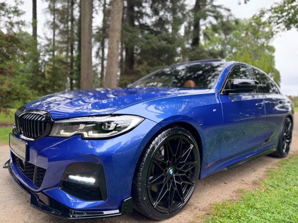 BMW 3-Series Saloon, Diesel, 2019, Blue