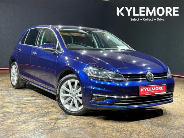 Volkswagen Golf Hatchback, Petrol, 2018, Blue