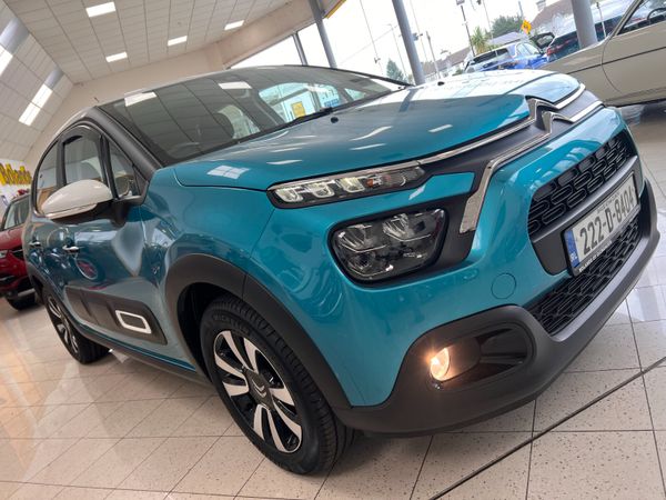 Citroen C3 Hatchback, Petrol, 2022, Blue