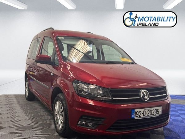 Volkswagen Caddy Wheelchair Accessible, Diesel, 2019, Red