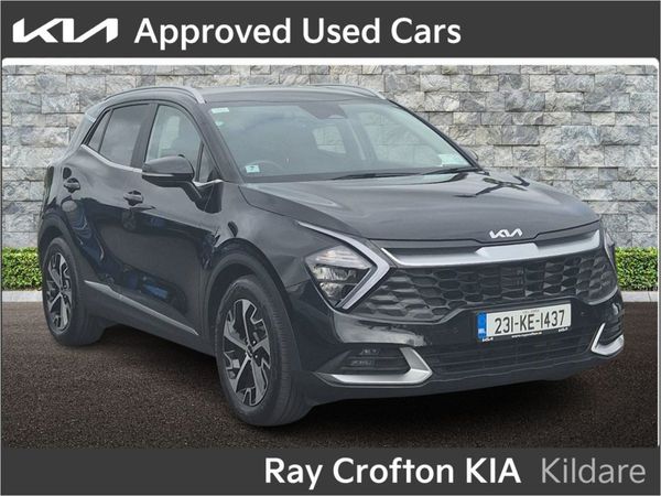 Kia Sportage SUV, Diesel Hybrid, 2023, Black