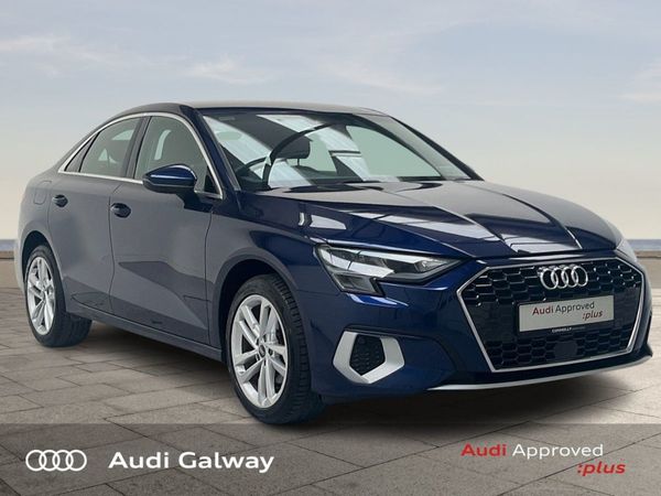 Audi A3 Saloon, Petrol, 2023, Blue