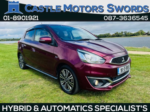 Mitsubishi Mirage Hatchback, Petrol, 2016, Red