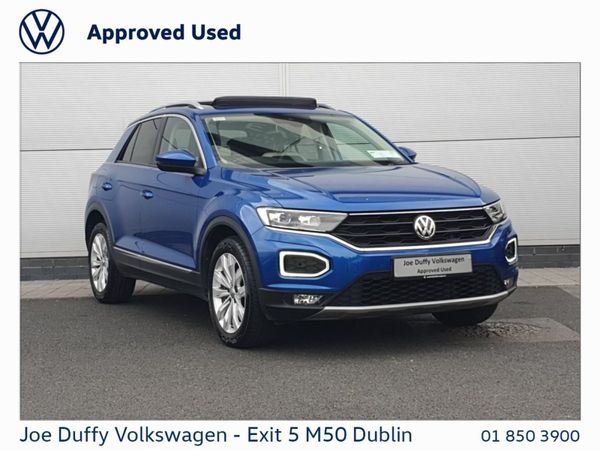 Volkswagen T-Roc SUV, Petrol, 2019, Blue