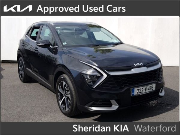 Kia Sportage SUV, Petrol Hybrid, 2022, Black