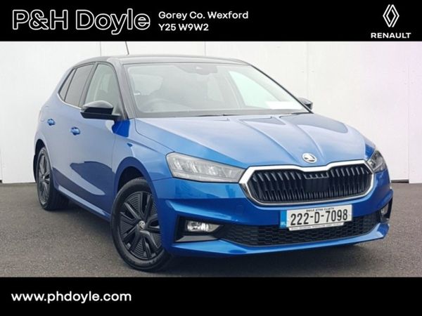 Skoda Fabia Hatchback, Petrol, 2022, Blue