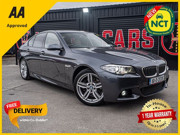 BMW 5-Series Saloon, Diesel, 2016, Grey
