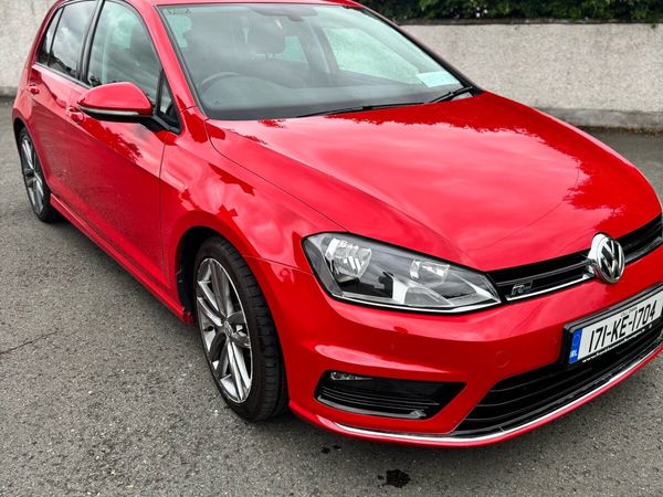 Volkswagen Golf Estate, Petrol, 2017, Red