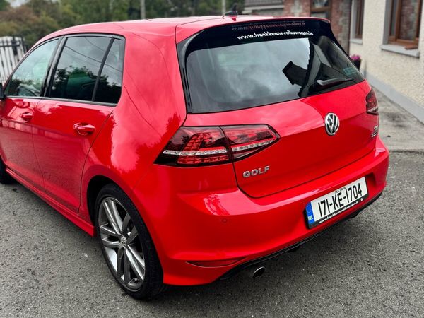 Volkswagen Golf Estate, Petrol, 2017, Red