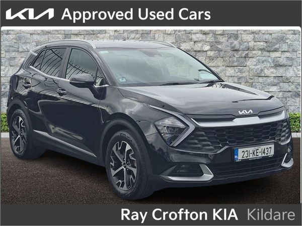 Kia Sportage SUV, Diesel Hybrid, 2023, Black