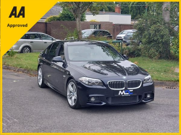 BMW 5-Series Saloon, Diesel, 2016, Black