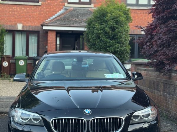 BMW 5-Series Saloon, Diesel, 2013, Black