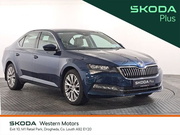 Skoda Superb Saloon, Diesel, 2023, Blue