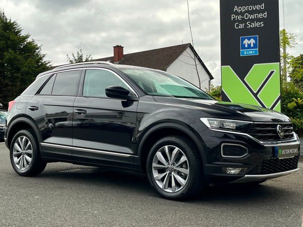 Volkswagen T-Roc SUV, Petrol, 2021, Black