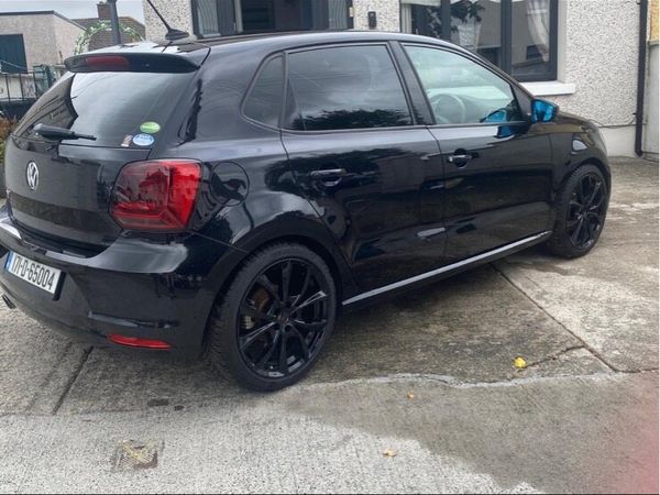 Volkswagen Polo Hatchback, Petrol, 2017, Black