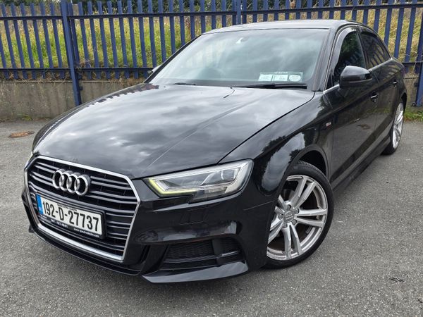 Audi A3 Saloon, Petrol, 2019, Black