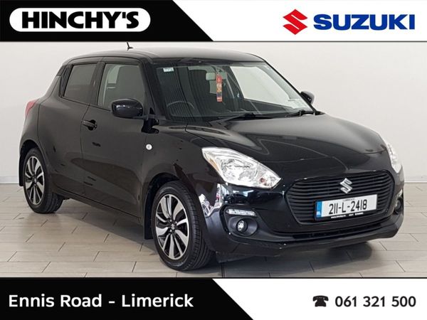 Suzuki Swift Hatchback, Petrol, 2021, Black