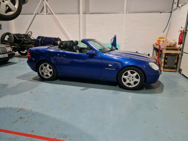 Mercedes-Benz SLK Convertible, Petrol, 1999, Blue
