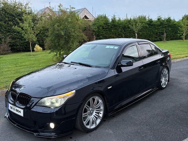 BMW 5-Series Saloon, Diesel, 2008, Black