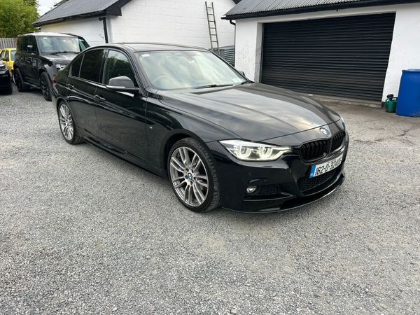 BMW 3-Series Saloon, Petrol Plug-in Hybrid, 2016, Black