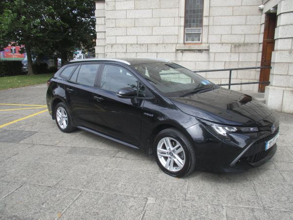 Toyota Corolla Estate, Petrol Hybrid, 2019, Black