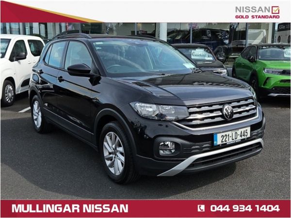 Volkswagen T-Cross Crossover, Petrol, 2022, Black