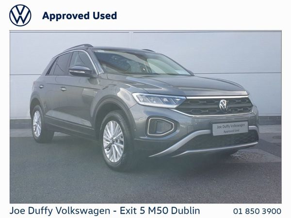 Volkswagen T-Roc SUV, Petrol, 2022, Black
