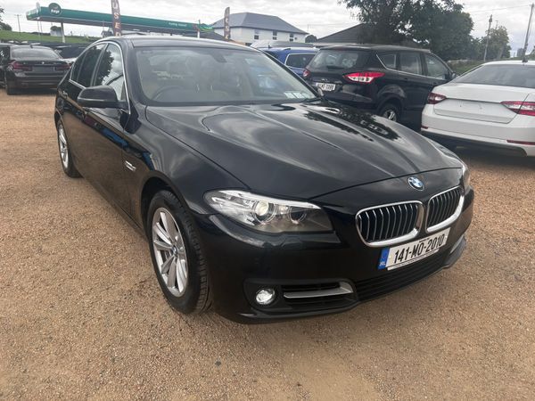 BMW 5-Series Saloon, Diesel, 2014, Black