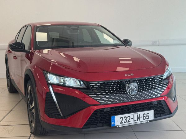 Peugeot 408 Hatchback, Petrol, 2023, Red