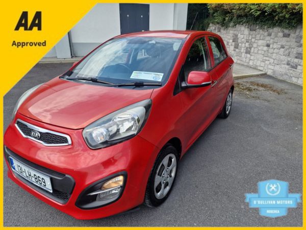 Kia Picanto Hatchback, Petrol, 2013, Red