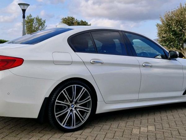 BMW 5-Series Saloon, Diesel, 2018, White
