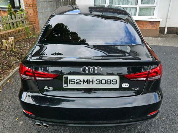 Audi A3 Saloon, Diesel, 2015, Black