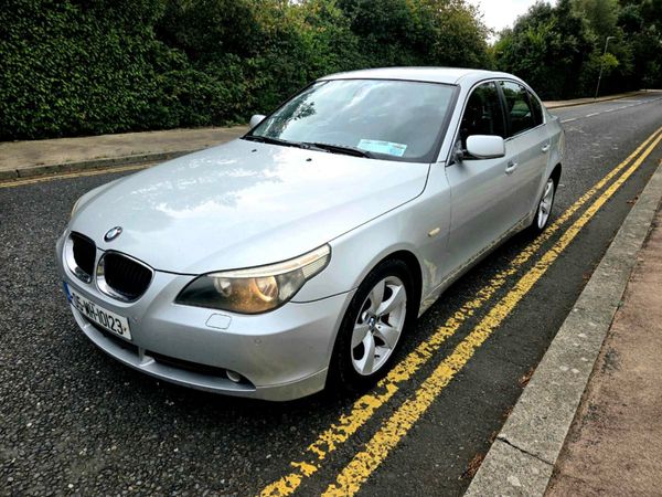 BMW 5-Series Saloon, Diesel, 2005, Silver