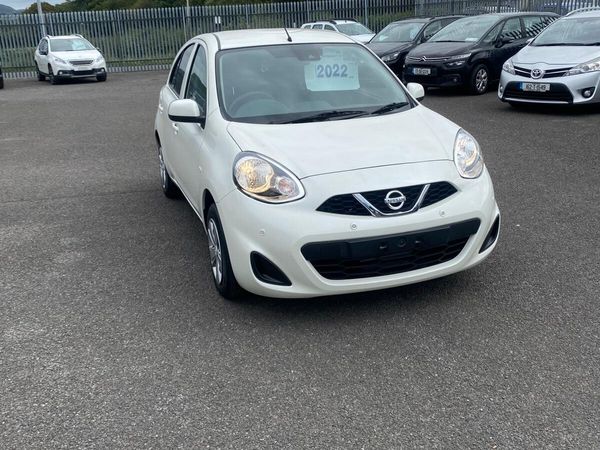 Nissan March Hatchback, Petrol, 2022, White