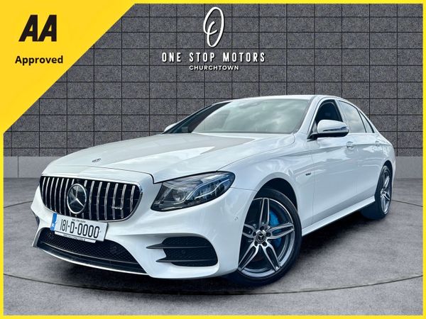 Mercedes-Benz E-Class Saloon, Petrol Plug-in Hybrid, 2018, White
