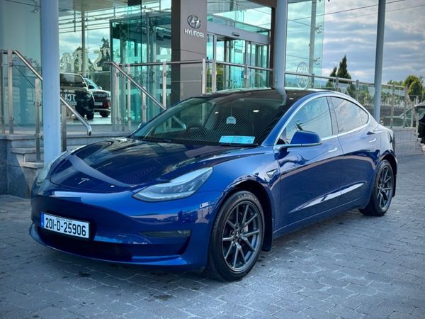 Tesla Model 3 Saloon, Electric, 2020, Blue