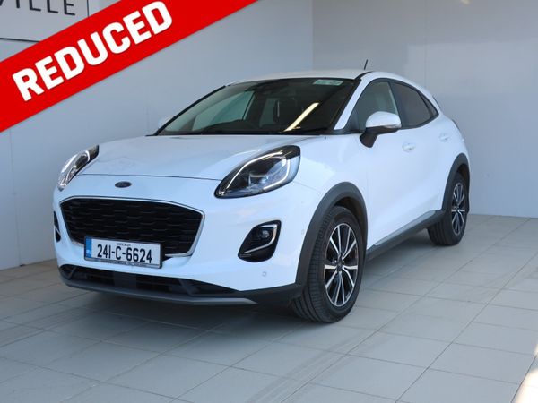 Ford Puma MPV, Petrol Hybrid, 2024, White