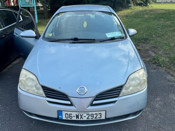 Nissan Primera Saloon, Petrol, 2006, Blue