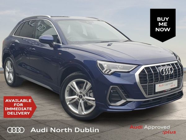 Audi Q3 SUV, Petrol Plug-in Hybrid, 2024, Blue