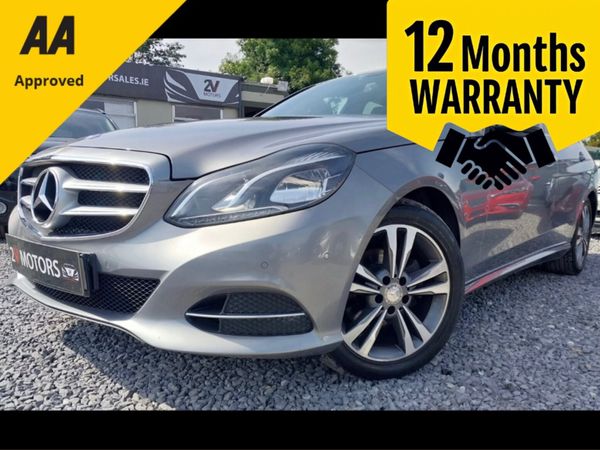 Mercedes-Benz E-Class Saloon, Diesel, 2014, Silver