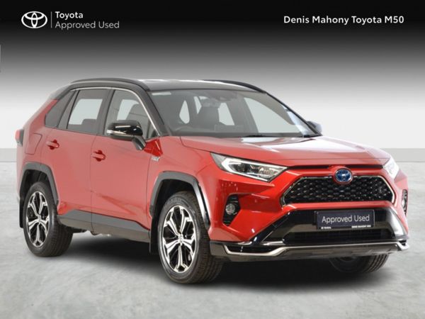 Toyota RAV4 SUV, Petrol Plug-in Hybrid, 2022, Red