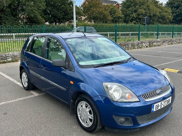 Ford Fiesta Hatchback, Petrol, 2008, Blue